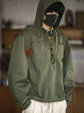 画像をギャラリービューアに読み込む, NORMEN(ノーマン) アメリカ海軍ウェットウェザーパーカー ミリタリージャケット デッキジャケット