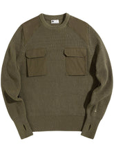 画像をギャラリービューアに読み込む, NORMEN(ノーマン) 米軍TYPE コマンドセーター ポケット付き