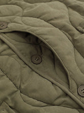 画像をギャラリービューアに読み込む, NORMEN(ノーマン) キルティングベスト メンズ用 レトロ風 コットンベスト マルチポケットハンティングベスト