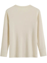 画像をギャラリービューアに読み込む, NORMEN(ノーマン) アメリカ海軍のアンダーシャツ 9.2OZ 長袖 ワッフル Tシャツ