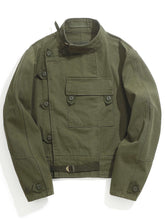画像をギャラリービューアに読み込む, NORMEN(ノーマン) 復刻60s スウェーデン軍モデルミリタリーモーターサイクルジャケットアウトドアジャケット