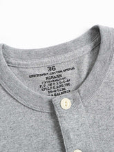 画像をギャラリービューアに読み込む, NORMEN(ノーマン) 【旧織機シリーズ】ヘンリーネック tシャツ 半袖 メンズ 厚手 7.2オンス 無地