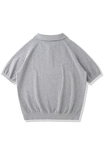 画像をギャラリービューアに読み込む, NORMEN(ノーマン) イタリア風レトロなポロシャツ半袖ポロシャツコットンサマーTシャツ