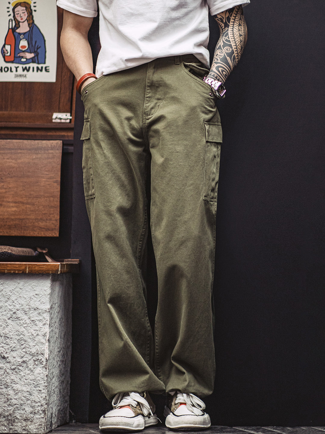 NORMEN(ノーマン) ヴィンテージ復刻米軍タイプ M-51フィールドカーゴ