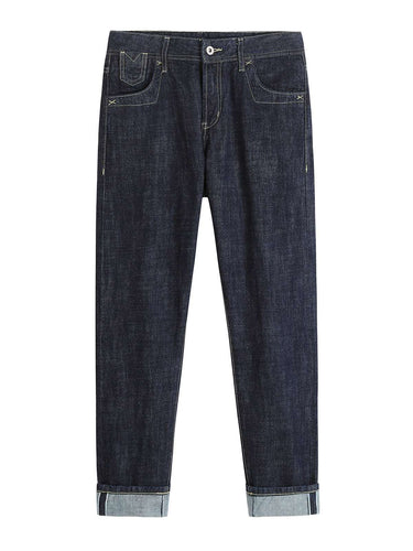 NORMEN(ノーマン) 14.8OZ スリムフィット 赤耳 ジーンズ メンズ セルビッチ 生デニム デニムパンツ 赤耳デニム 赤耳セルビッチデニム リジッドデニム