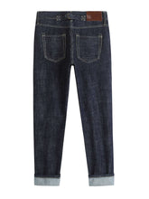 画像をギャラリービューアに読み込む, NORMEN(ノーマン) 14.8OZ スリムフィット 赤耳 ジーンズ メンズ セルビッチ 生デニム デニムパンツ 赤耳デニム 赤耳セルビッチデニム リジッドデニム
