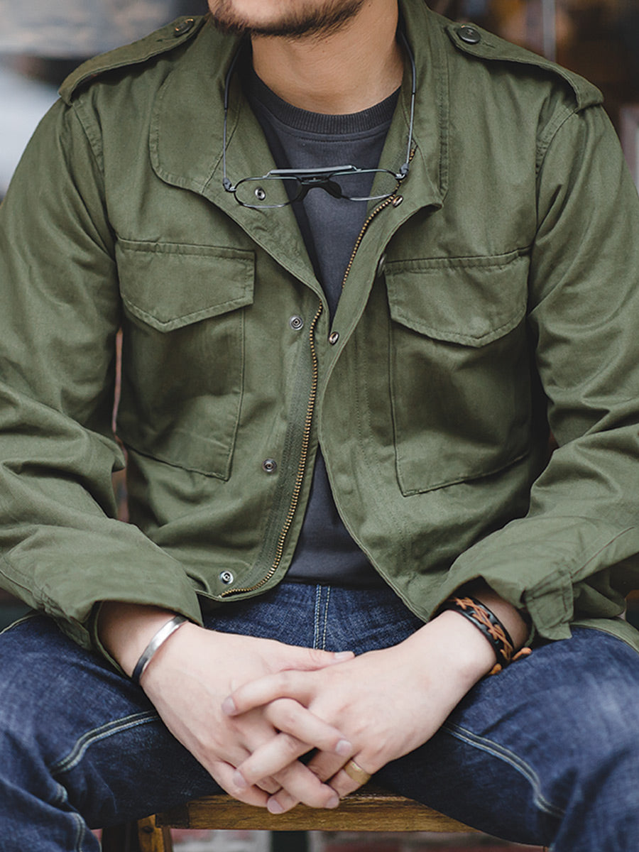 NORMEN(ノーマン) M65フィールドジャケット メンズ ミリタリージャケット